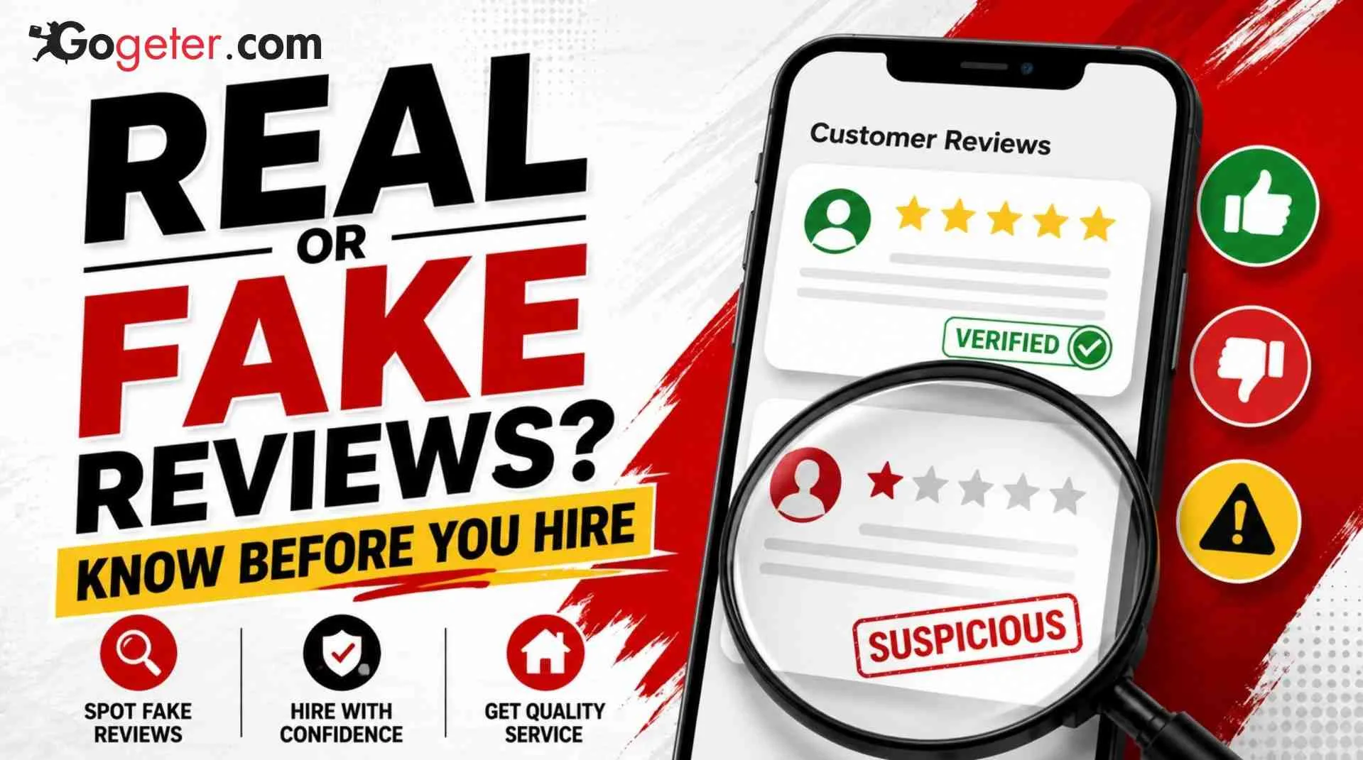 How to Spot Fake Reviews Before Hiring a Home Service Provider