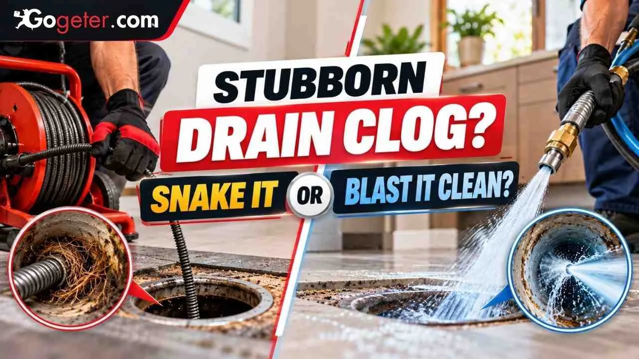 Hydro Jetting vs Snaking: Which Drain Cleaning Do You Need?