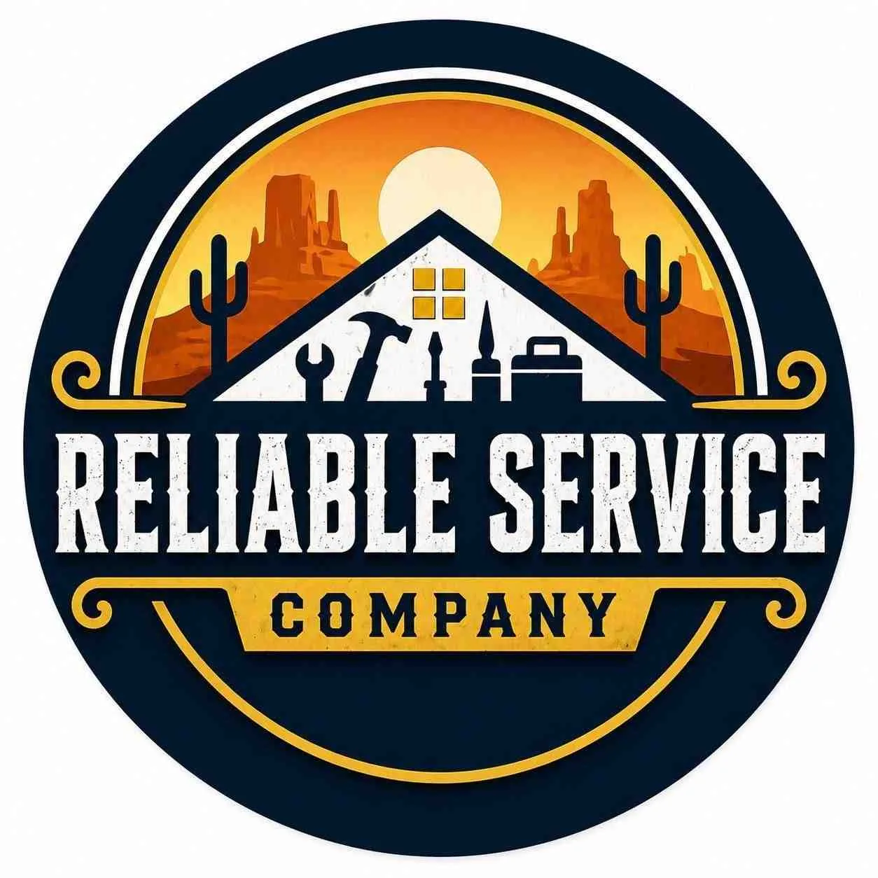 Reliable Service Company logo