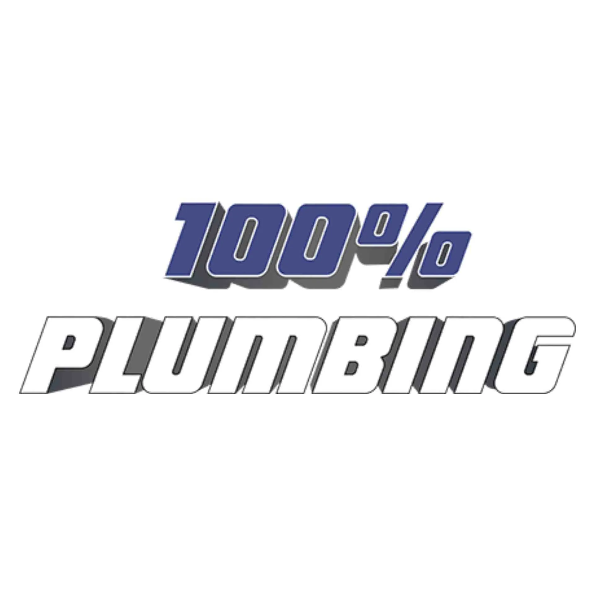 100% Plumbing logo