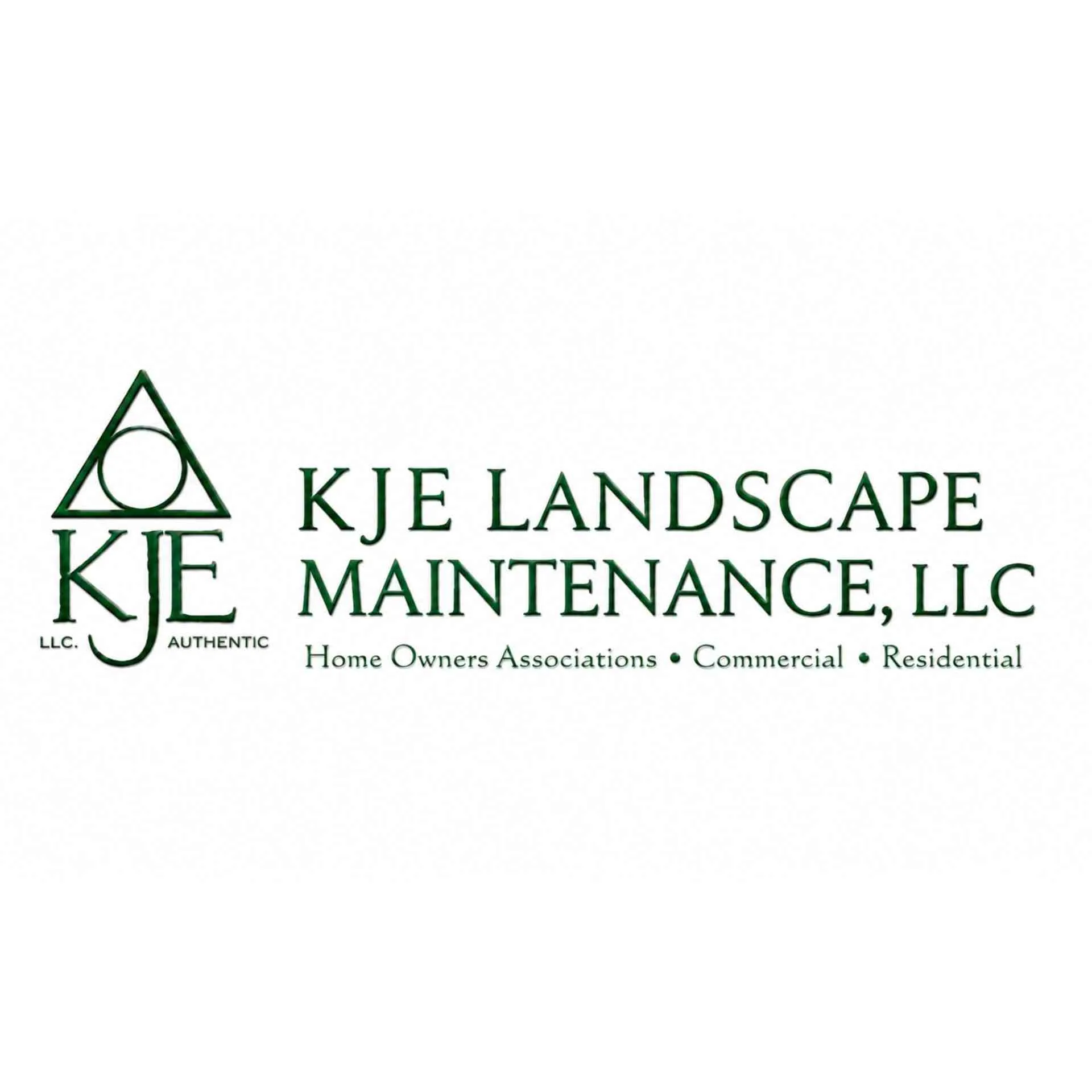 Kje Landscape Maintenance LLC logo