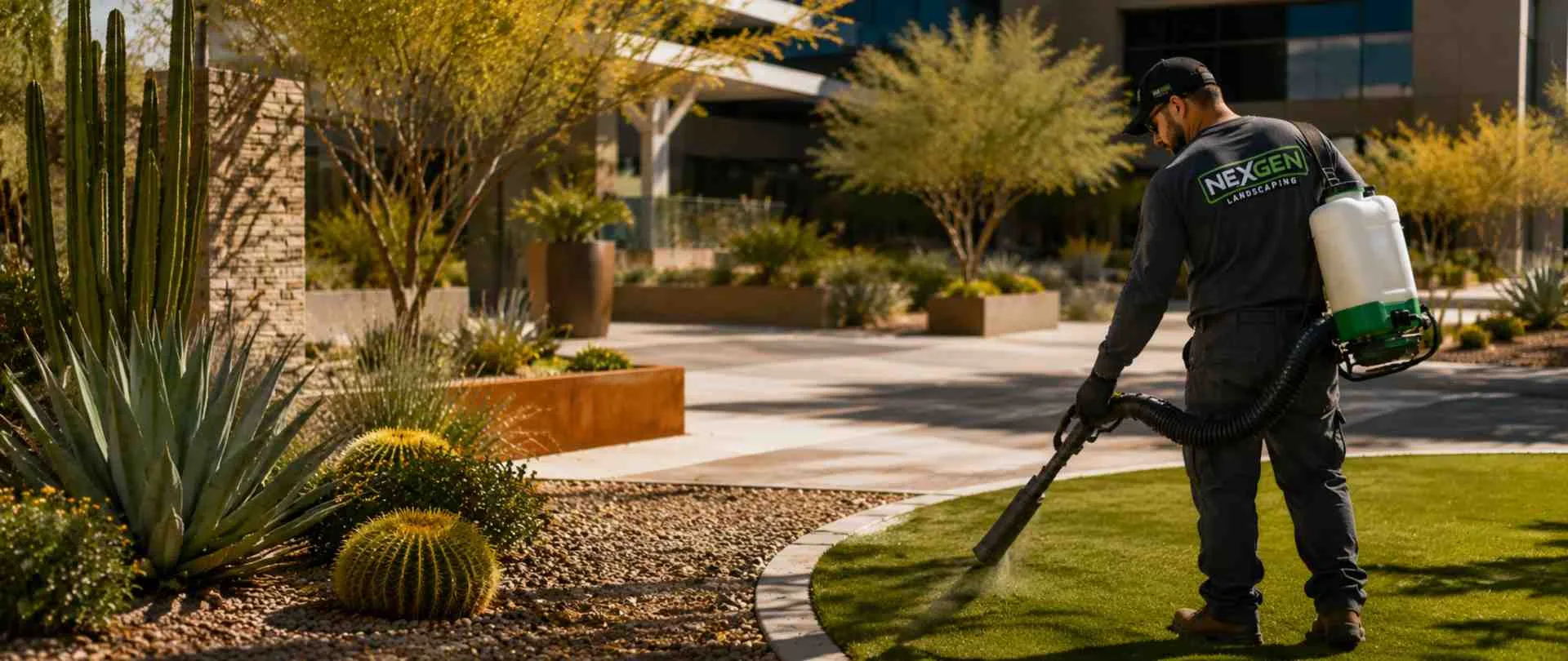 Commercial Grounds Maintenance and Landscape Installation in Phoenix