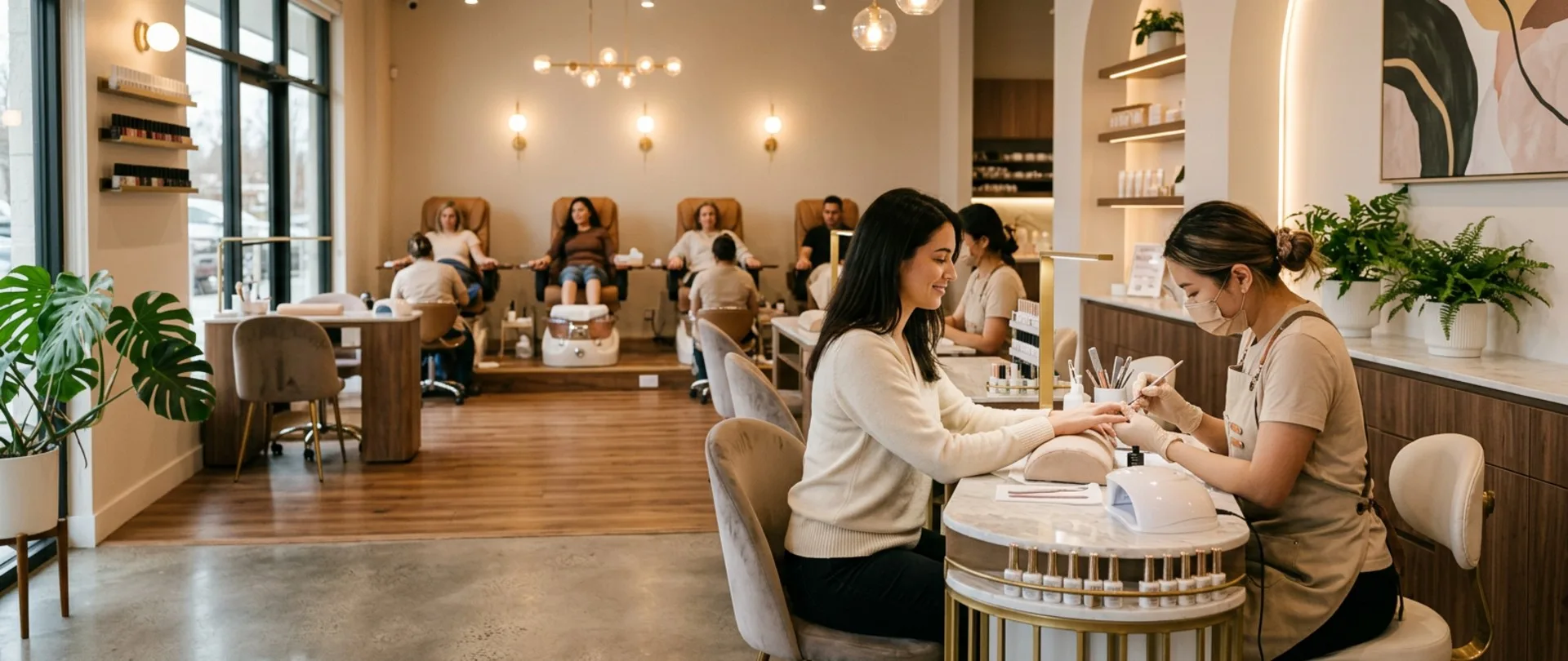 Natural Nail Manicures and Paraffin Pedicures in Cave Creek