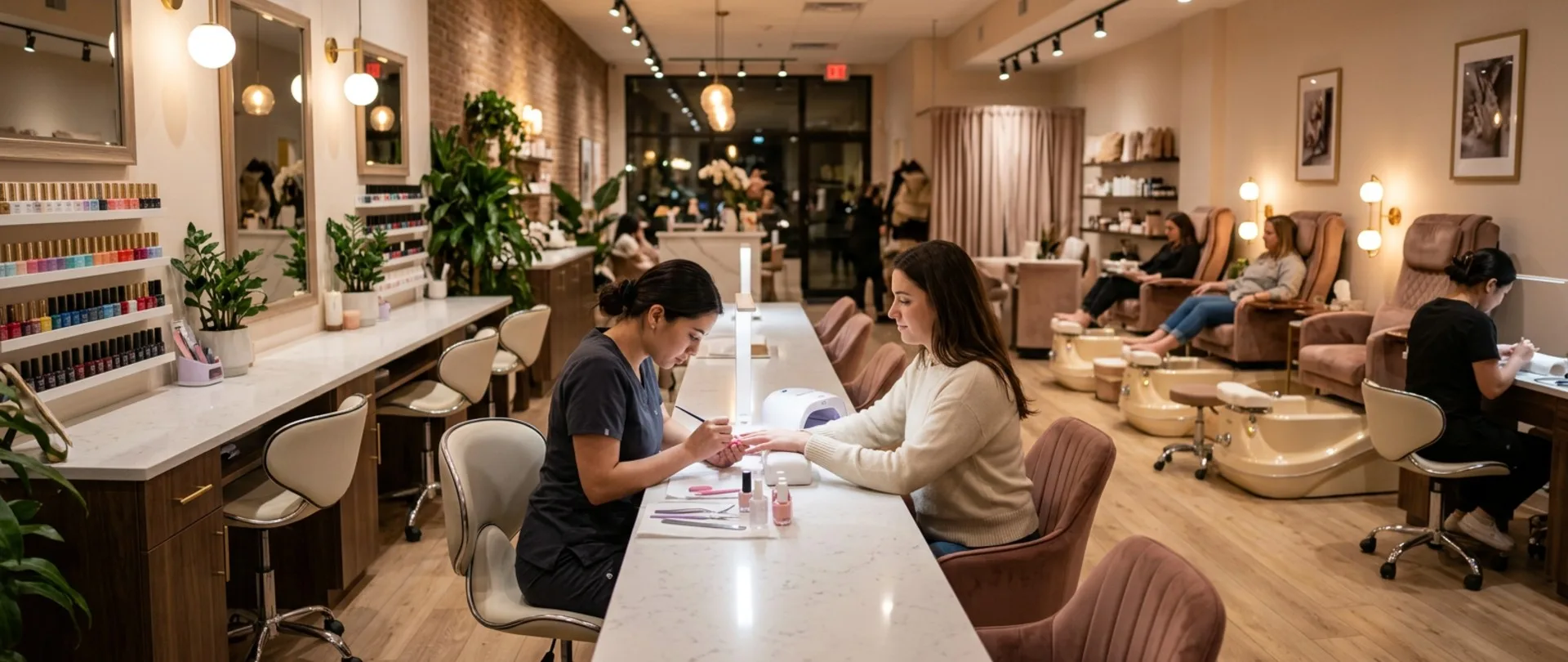 Organic Manicures and 24K Gold Pedicures in Glendale